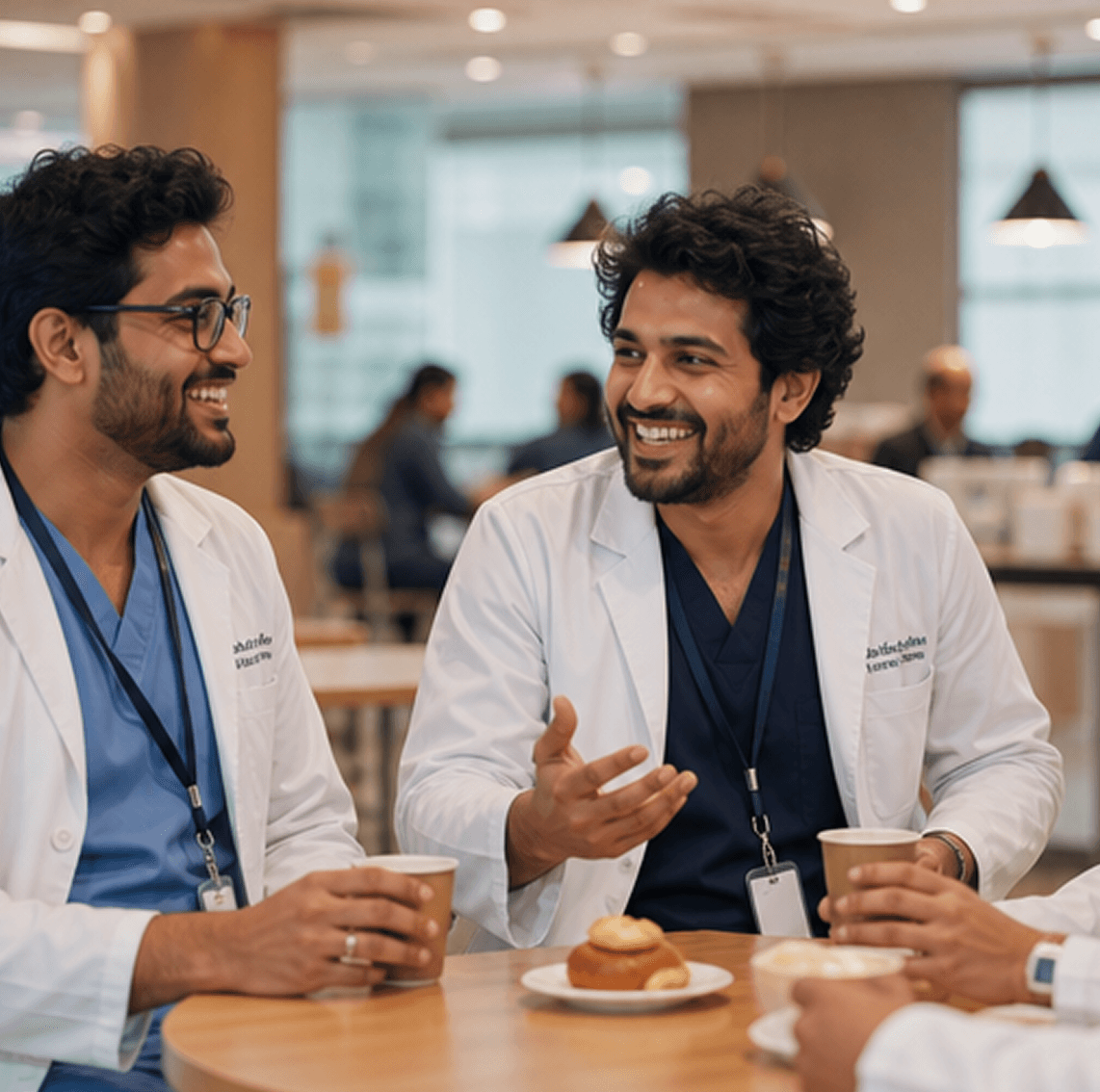 Doctors discussing at Meditrina Hospitals